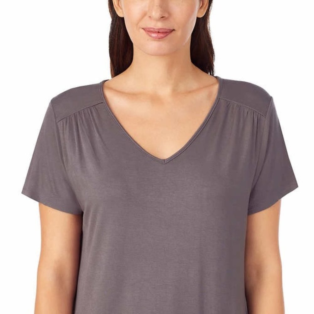 Carole Hochman Midnight Women's Short Sleeve 2-Piece Soft Pajama Set - Picture 3 of 9